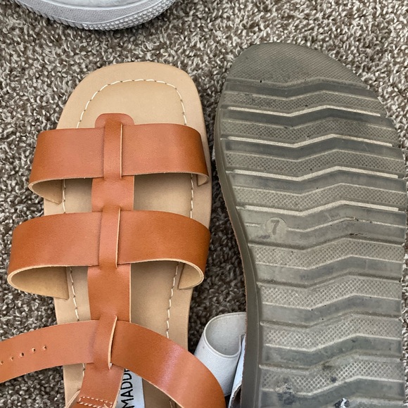 Steve Madden gladiator sandal size 7 brown - Picture 4 of 5